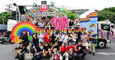 เจแปนแอร์ไลน์ เนรมิตขบวนไพรด์พาเหรดสุดอลังการ “Journey on the Rainbow Sky” ฉลองถนนสีรุ้งแห่งความเท่าเทียมใจกลางกรุงเทพฯ ในงาน “LOVE PRIDE PARADE BANGKOK 2025”