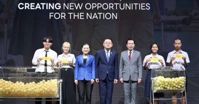 รองนายกฯ ประเสริฐ ร่วมเปิดกิจกรรมจับสลากเลือกหลักสูตร/ประเทศ และสอบสัมภาษณ์เพื่อเข้าสู่โครงการ ODOS Summer Camp