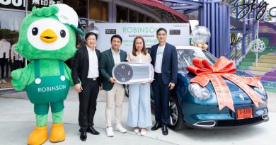 เซ็นทรัล รีเทล มอบรางวัลใหญ่ รถยนต์ GWM ORA Good Cat มูลค่า 799,000 บาท ให้กับผู้โชคดี หนึ่งในลูกค้ากว่า 2 ล้านสิทธิ์ที่ร่วมช้อปสนุกลุ้นรางวัลใหญ่กับแคมเปญ “ROBINSON HELLO SUMMER CHILL” (โรบินสัน ฮัลโหล ซัมเมอร์ ชิล) ช้อปชิลฉ่ำ รับซัมเมอร์