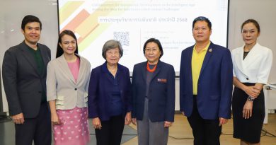 เปิดเวทีวิชาการด้านการ “Sustainable Health, Aging and Retirement for Thailand (SHART)” จากคณะสถิติประยุกต์ สถาบันบัณฑิตพัฒนบริหารศาสตร์ (NIDA) ในงาน NIC–NIDA Conference 2025