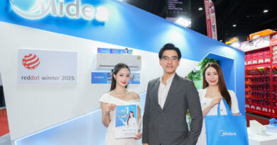 Midea ร่วมงาน “สถาปนิก’69” เดินหน้าปั้นฐานผลิตคุณภาพสูง โชว์นวัตกรรม แอร์ AI ประหยัดไฟ 30% ผลักดันไทยสู่ Hub อาเซียน