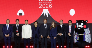 ญี่ปุ่นได้อีก: ทากุโอะ ฮาเซกาวะ ประธานงาน NIPPON HAKU BANGKOK 2026 จัดพิธีเปิดงานมหกรรมเพื่อคนรักญี่ปุ่นแบบครบทุกเรื่องครั้งใหญ่ที่สุดในประเทศไทย “นิปปอนฮาคุ แบงคอก 2026” (NIPPON HAKU BANGKOK 2026) ภายใต้ธีม “Japanese Way for Better Day”