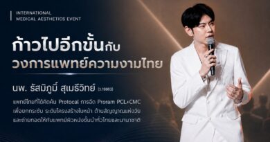วงการแพทย์ความงามไทยก้าวไปอีกขั้น! “นพ.รัสมิ์ภูมิ สุเมธีวิทย์” คิดค้นโปรโตคอลฉีด PCL+CMC ยกกระชับโครงสร้างใบหน้าฉบับคนเอเชีย พร้อมขึ้นแท่นผู้ถ่ายทอดเทคนิคสู่นานาชาติ 
