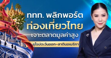 ททท. ปรับพอร์ตตลาดท่องเที่ยวไทย เปิดเกมเจาะตลาดใหม่ทั้งยุโรปตะวันออก–ลาตินอเมริกา  พร้อมขยายเมืองต้นทางใหม่