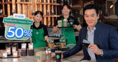 ยูโอบี และ สตาร์บัคส์ เปิดตัวแคมเปญพิเศษส่งท้ายปี “UOB Starbucks Happy Day” มอบส่วนลดเครื่องดื่มสตาร์บัคส์ 50% ทุกวันที่ 25 ของเดือน ถึงสิ้นปี 2569